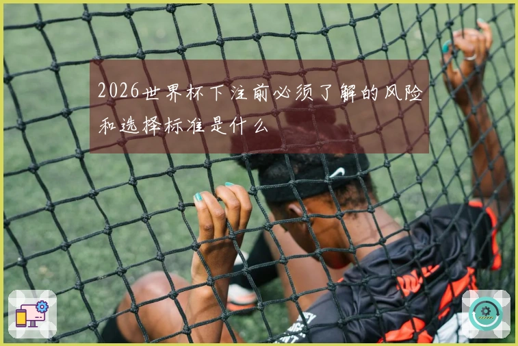 2026世界杯下注前必须了解的风险和选择标准是什么