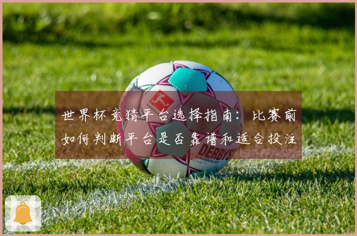 世界杯竞猜平台选择指南：比赛前如何判断平台是否靠谱和适合投注