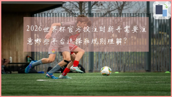 2026世界杯官方投注时新手需要注意哪些平台选择和规则理解？