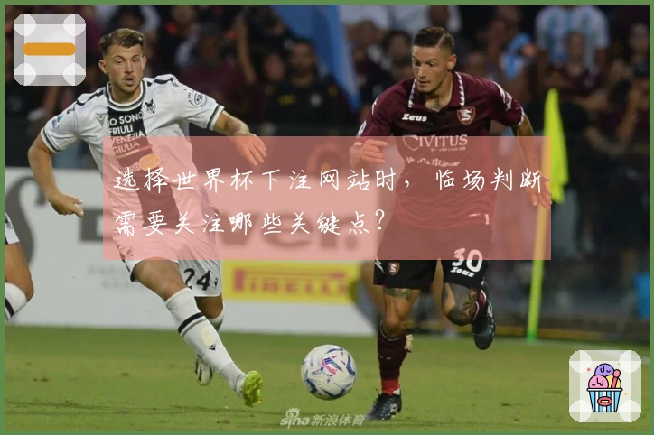 选择世界杯下注网站时，临场判断需要关注哪些关键点？