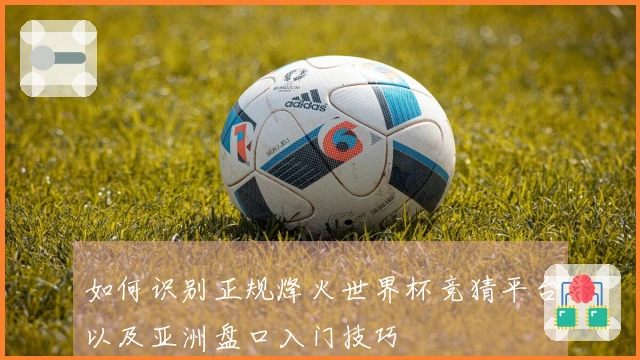 如何识别正规烽火世界杯竞猜平台以及亚洲盘口入门技巧